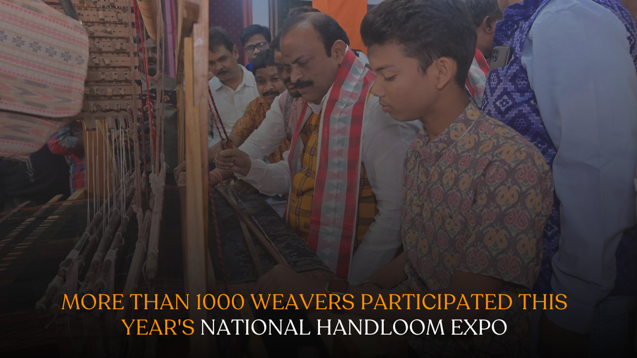 National Handloom Expo at Bargarh Dhanu Jatra 2025