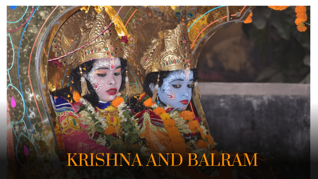 Bargarh Dhanu jatra 2025 - Krishna and Balaram