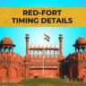 Red Fort Ticket Timing