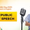 Republic Day 2025 Speech in English