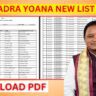 Subhadra Yojana New List 2025