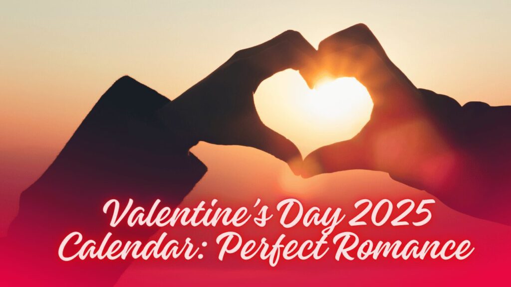 Valentine’s Day 2025 Calendar Perfect Romance 💞