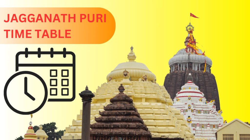 Jagannath Temple Puri timings today