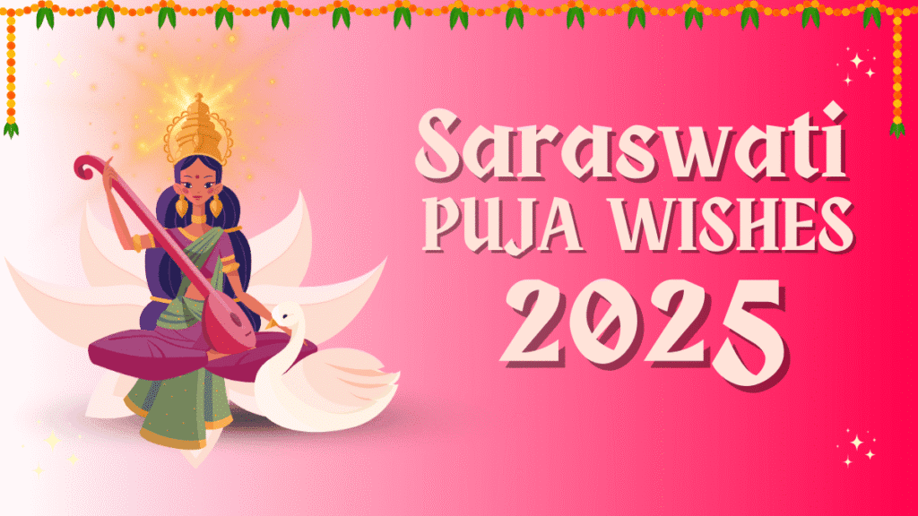 Saraswati puja wishes 2025 : in All Languages